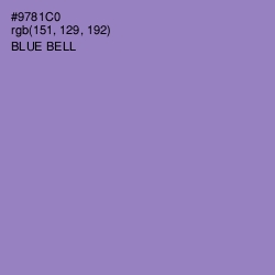 #9781C0 - Blue Bell Color Image